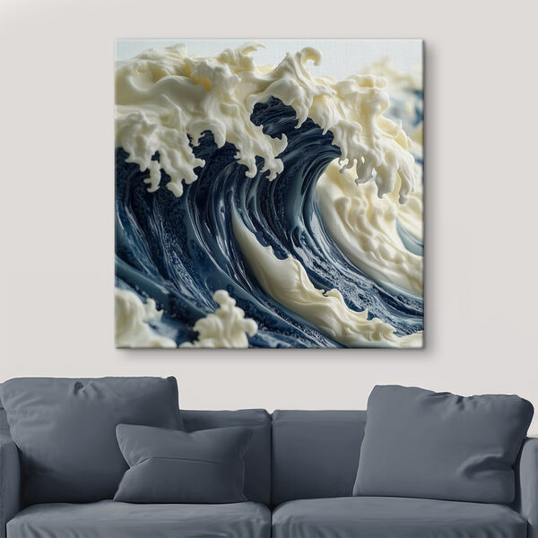 Des vagues majestueuses capturées en mouvement Tableaux Des vagues majestueuses capturées en mouvement