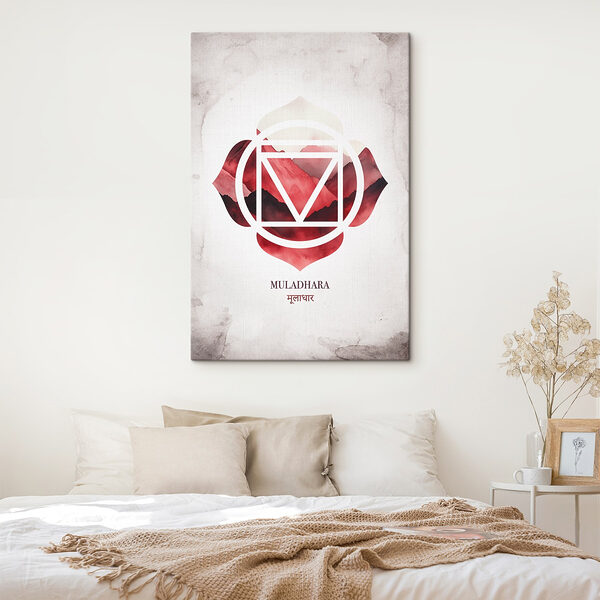 Logo rouge et blanc Tableaux Logo rouge et blanc