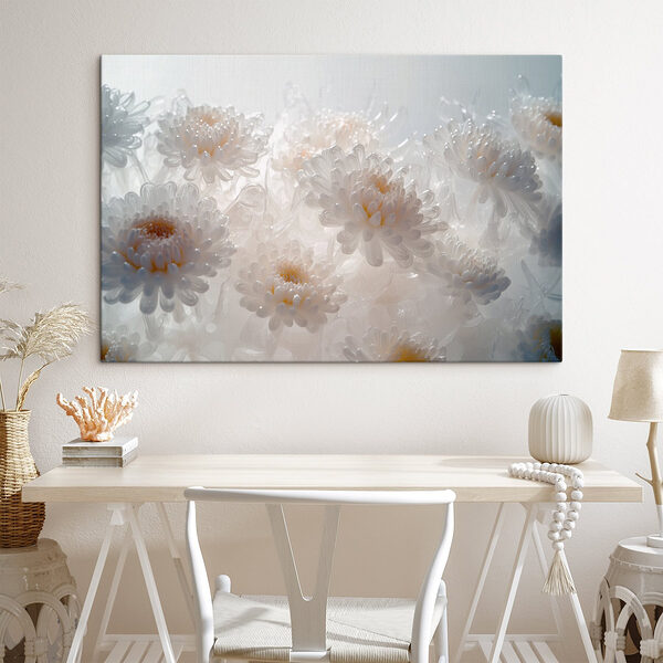 Groupe de fleurs blanches Tableaux Groupe de fleurs blanches
