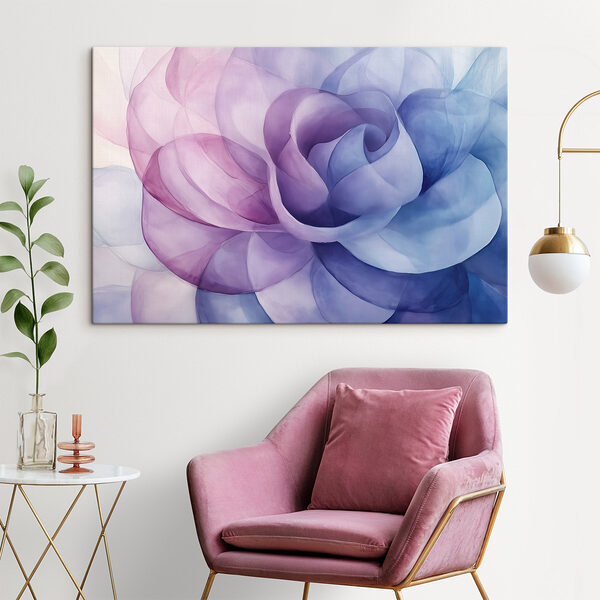 Des teintes douces de pétales en fleurs Tableaux Des teintes douces de pétales en fleurs