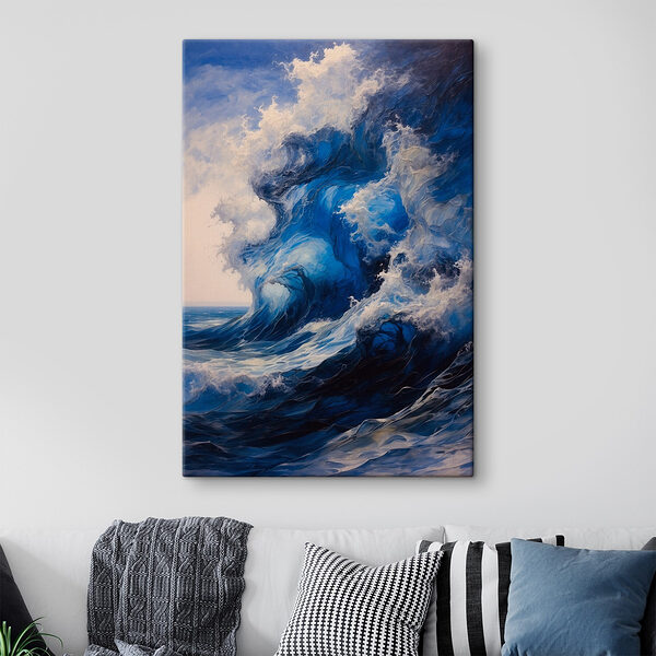Grande vague dans l'océan Tableaux Grande vague dans l'océan