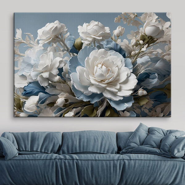Fleurs délicates dans des tons doux et pastels Tableaux Fleurs délicates dans des tons doux et pastels