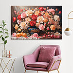 Tableaux Vase de fleurs et de fruits