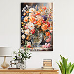 Tableaux Peinture de fleurs dans un vase