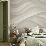 Papier peint Fond blanc et gris