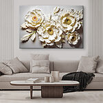 Tableaux Groupe de fleurs blanches