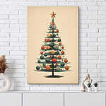 Tableaux Arbre de Noël avec ornements