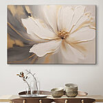 Tableaux Peinture d'une fleur blanche