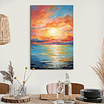 Tableaux Coucher de soleil sur l'eau
