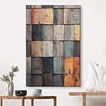 Tableaux Groupe de planches de bois