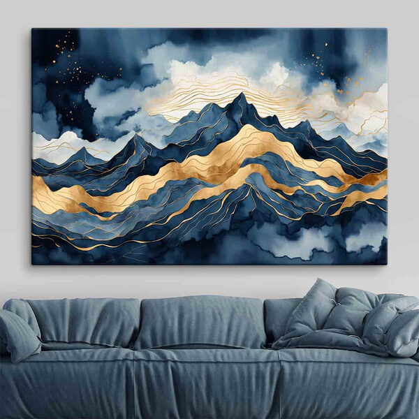 Des montagnes majestueuses aux teintes sereines Tableaux Des montagnes majestueuses aux teintes sereines