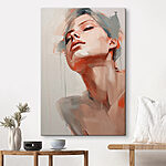 Tableaux Peinture d'un visage de femme