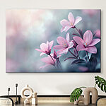 Tableaux Groupe de fleurs roses