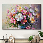 Tableaux Peinture de fleurs dans un vase