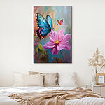 Tableaux Papillon sur une fleur