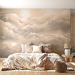 Papier peint Nuages doux dans un ciel tranquille