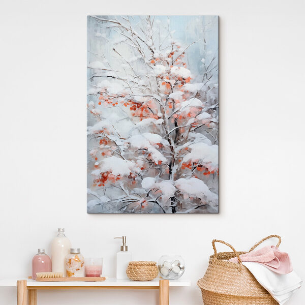 Arbre recouvert de neige Tableaux Arbre recouvert de neige