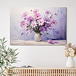 Tableaux Peinture de fleurs dans un vase