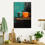 Tableaux Peinture de deux tasses