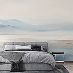 Papier peint Peinture d'un paysage