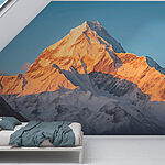 Papier peint Montagne enneigée