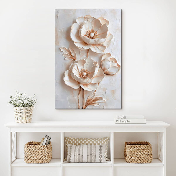 Fleurs délicates dans des tons doux Tableaux Fleurs délicates dans des tons doux