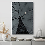 Tableaux Arbre avec la lune en arrière-plan