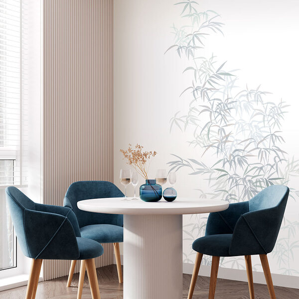 Plante avec des feuilles Papier peint Plante avec des feuilles