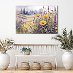 Tableaux Champ de fleurs et d'herbe