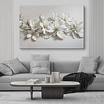Tableaux Groupe de fleurs blanches