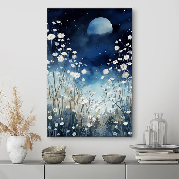 Peinture de fleurs blanches Tableaux Peinture de fleurs blanches