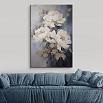 Tableaux Peinture de fleurs blanches