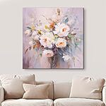 Tableaux Peinture de fleurs blanches