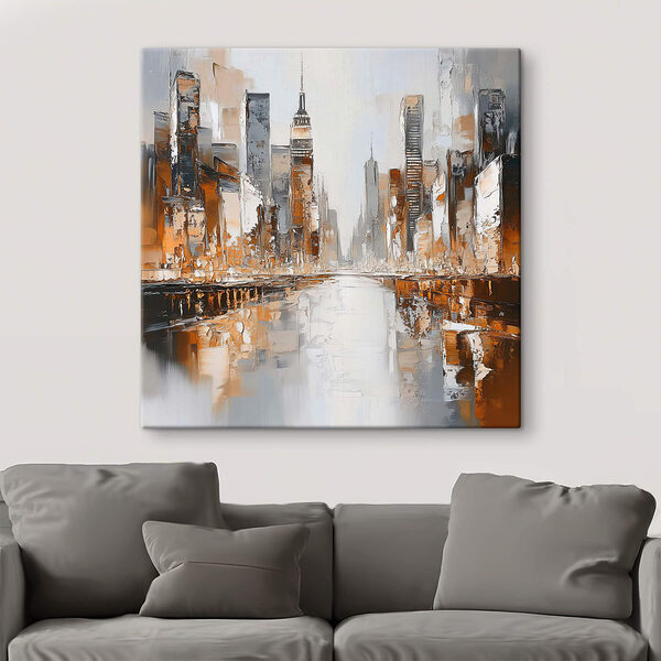 Peinture d'une ville Tableaux Peinture d'une ville