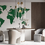 Papier peint Carte du monde