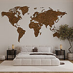 Papier peint Carte du monde