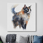 Tableaux Chat à longues moustaches