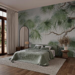Papier peint Peinture d'un arbre