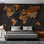 Papier peint Carte du monde