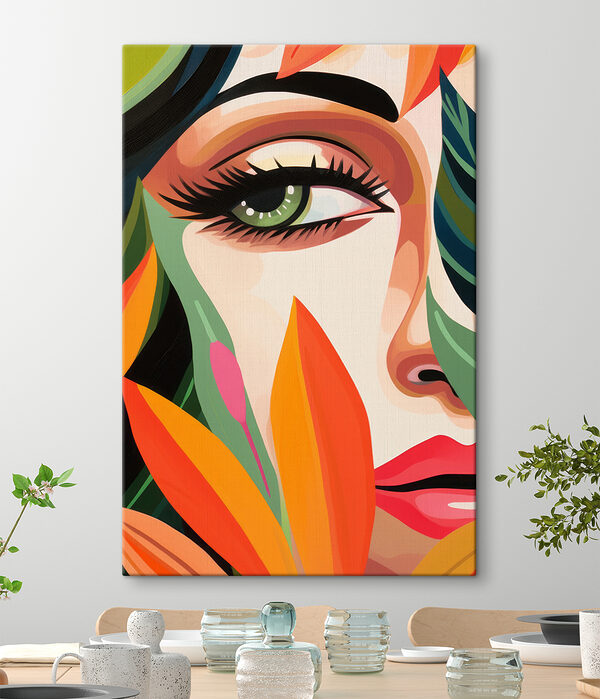 Les couleurs vives rencontrent l'expression artistique Tableaux Les couleurs vives rencontrent l'expression artistique