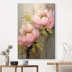 Tableaux Peinture de fleurs roses