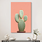 Tableaux Cactus à pointes rouges
