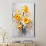 Tableaux Groupe de fleurs jaunes et blanches