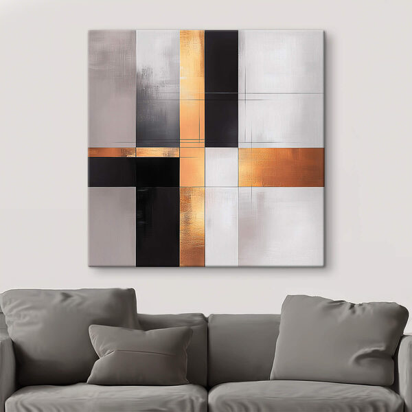 Jeu abstrait de lumière et d'obscurité Tableaux Jeu abstrait de lumière et d'obscurité