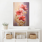 Tableaux Peinture de fleurs roses