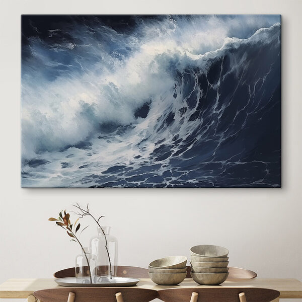 Grande vague dans l'océan Tableaux Grande vague dans l'océan