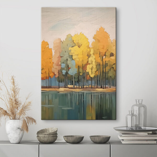 Peinture d'arbres par l'eau Tableaux Peinture d'arbres par l'eau