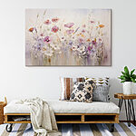 Tableaux Peinture de fleurs dans un champ
