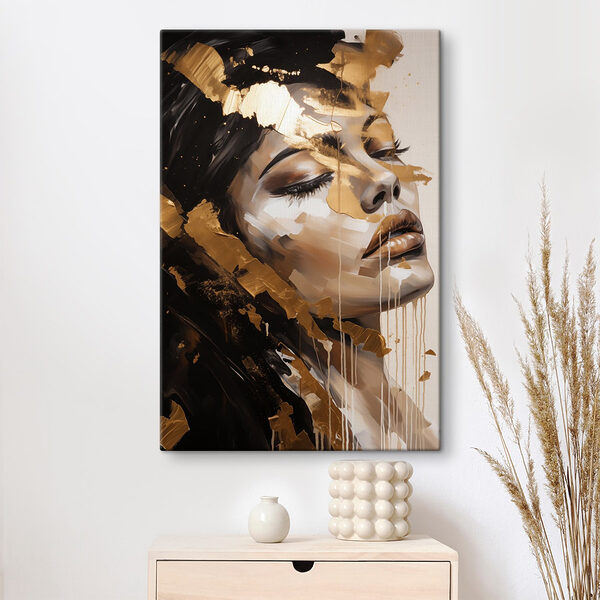 Une beauté élégante avec une touche artistique Tableaux Une beauté élégante avec une touche artistique