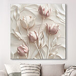 Tableaux Groupe de fleurs blanches